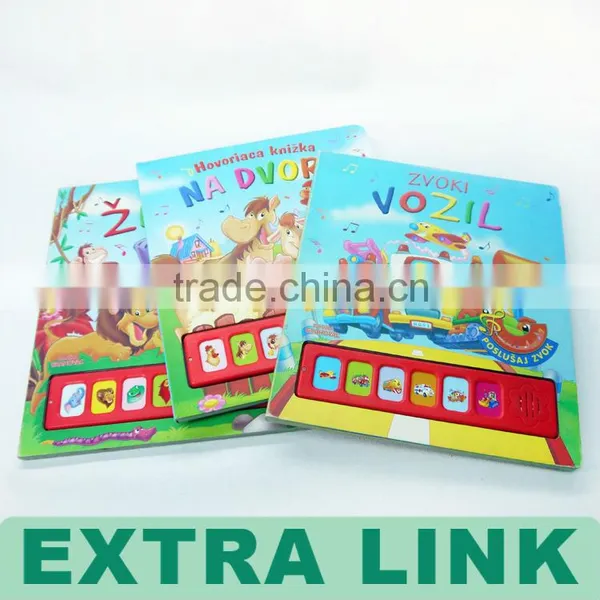 Children Push Button Sound Music Books