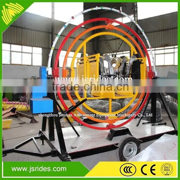 Cheap Amusement Rides for Events Mobile Human Gyroscope for Sale photo-3