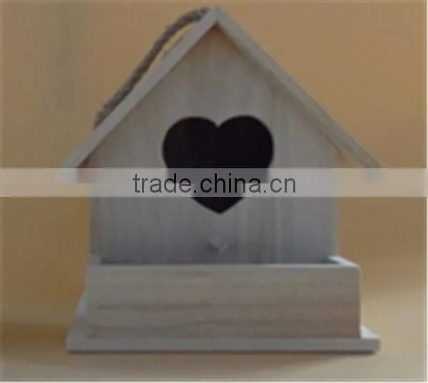 Home Bird House Ornaments,wooden Ornaments,wooden Bird Craft photo-2