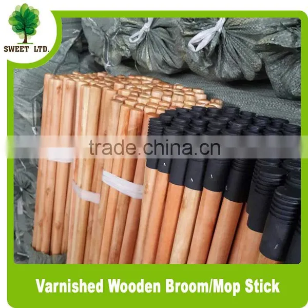 Very Straight Varnished Wood Stick With Plastic Screw From Guangxi Sweet Factory photo-2