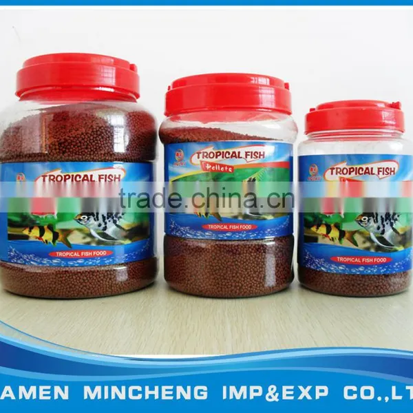 AQUAV Clear Bottled Tropical Fish Pellets