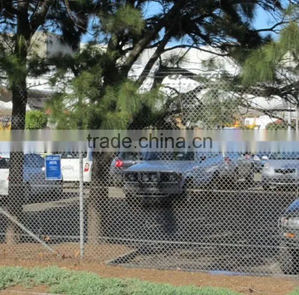 PVC Coated or Galvanized Rhombic Wire Mesh Diamond Wire Mesh Chain Link Fence Rolls photo-3
