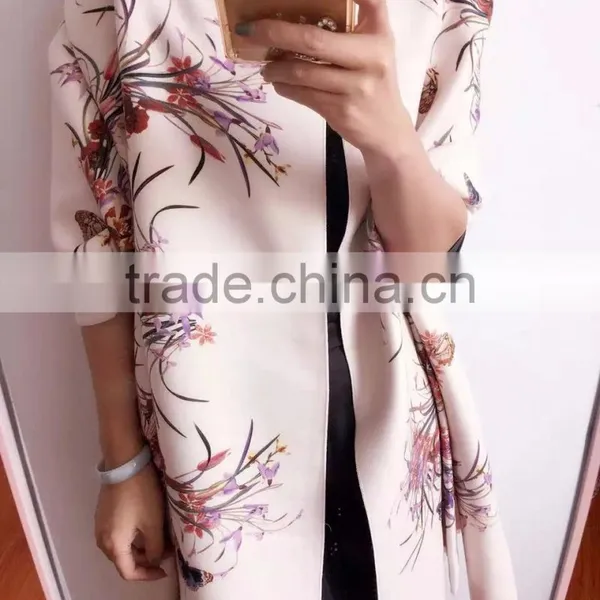 Fashion Factory Price Lady Cheap Satin Scarf photo-4