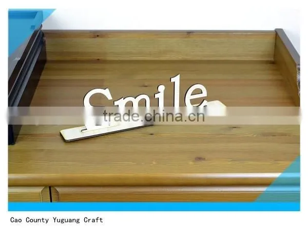Custom Laser Cut Freestanding Wooden Sign With Base photo-3