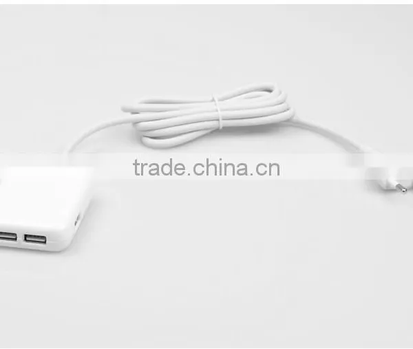4 Ports Portable Mobile Phone USB Plug Travel Power Charger photo-4