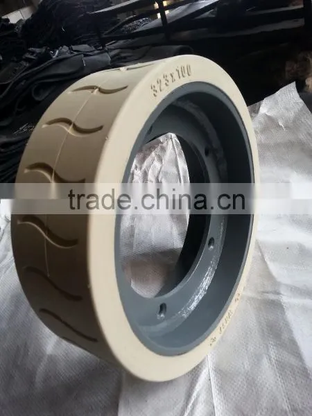 China Factory Supply Jlg 14*4.5 16x5 406x125 323x100 Scissor Lift Tires photo-4