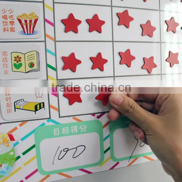 60*40cm Creative Wall Sticker Educational Toys Dry Erase Kids Weekly Planner To-do List Schedule Magnetic Chores Chart photo-6