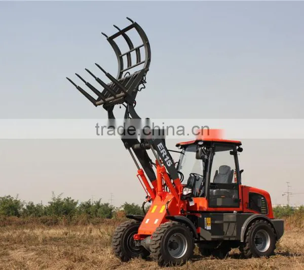 Everun CE Wheel Loader ER15 Pallet Forks With Quick Hitch for Europe photo-4