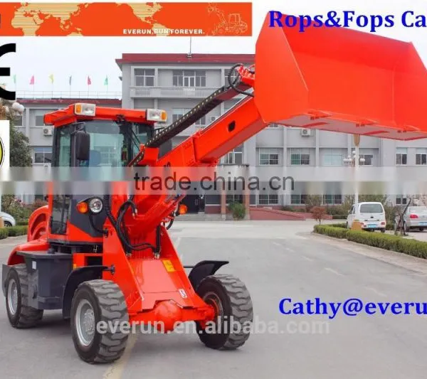 Everun Telescopic Wheel Loader ER1500 With Rops&Fops photo-4