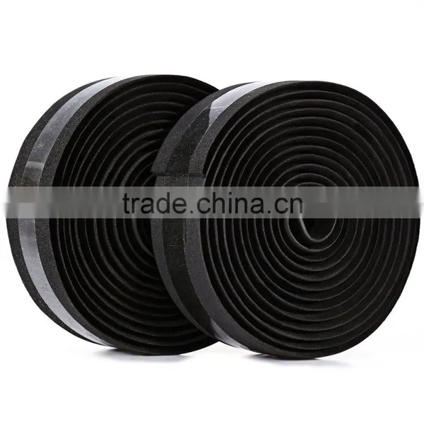 Free Shipping 2pcs Cycling Road Bike Cycle Cork Handlebar Handle Tape Ribbon Wrap Bar + 2 Bar Plug photo-3