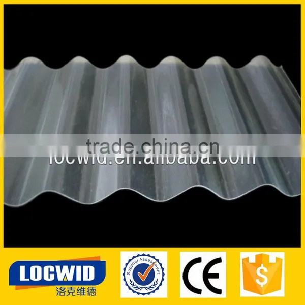Plastic Corrugated Roofing Tile Sheets/plastic Flat Roof Sheet photo-2