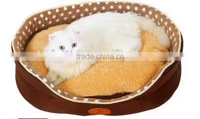 CY112 Soft Warm Indoor Portable Pets Dog Puppy Cat Bed Plush Cotton Mat Kennel Luxury Pet Bed photo-2