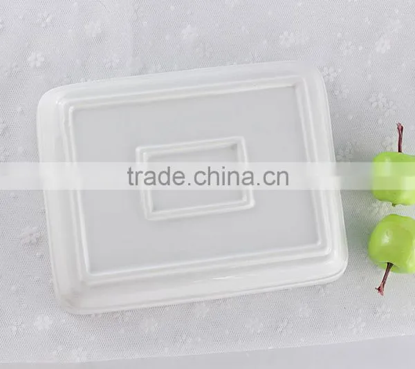 Chaozhou Factory Direct Wholesale Rectangular Porcelain Tray Dishes, Ceramic French Fries Plates photo-5