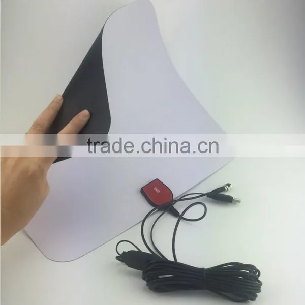 Factory HD Clear Digital Indoor TV Antenna, Free To Air Flat Amplified TV Antenna 50miles Range Strong Signal America TV Antenna photo-4
