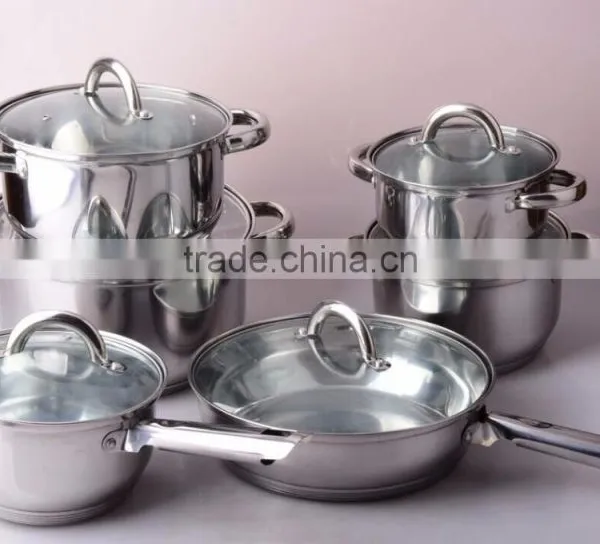 High Quality 15pcs Stainless Steel Cookware Set photo-6