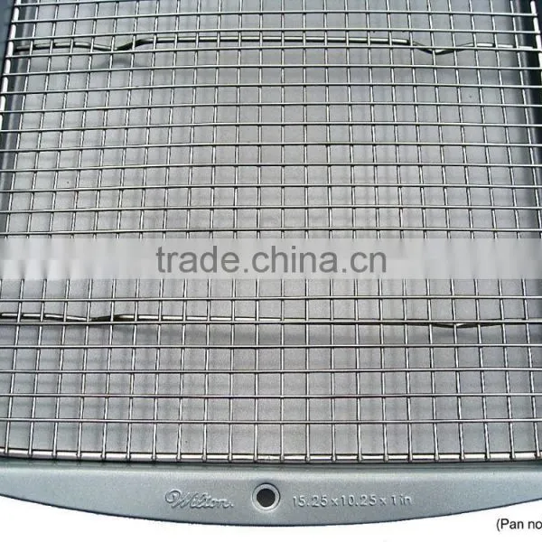 100% Stainless Steel Cooling Rack for Baking by Ultra Cuisine 10"x15" Fits Jelly Roll Pan, Heavy Duty Wire Grid Oven Safe for Ro photo-3