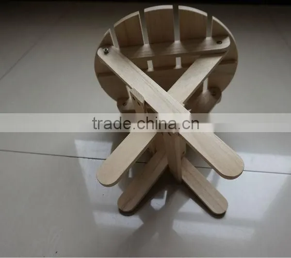 Wooden Bench Folding Stool photo-6