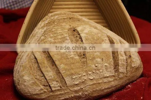 Triangle Shape Banneton Bread Basket, Proofing Cane Basket photo-2