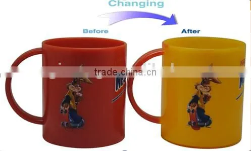 Kids Use Food Grade Plastic Mugs With Handles for Promotional photo-3