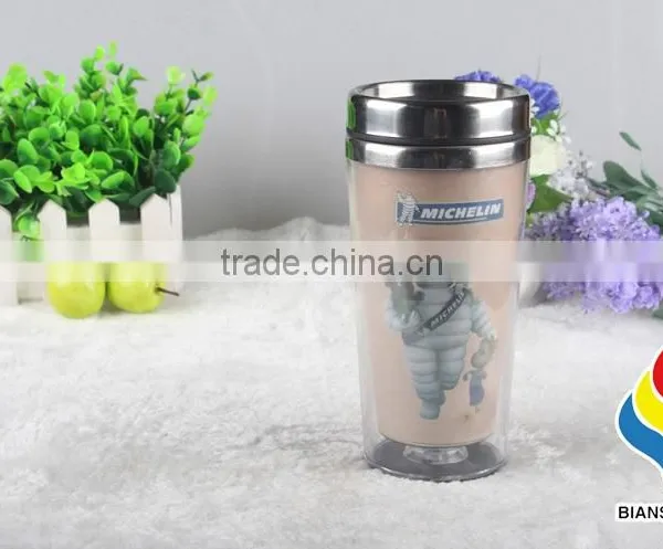 Double Wall Color Changing Stainless Steel 500 ml Mug photo-3