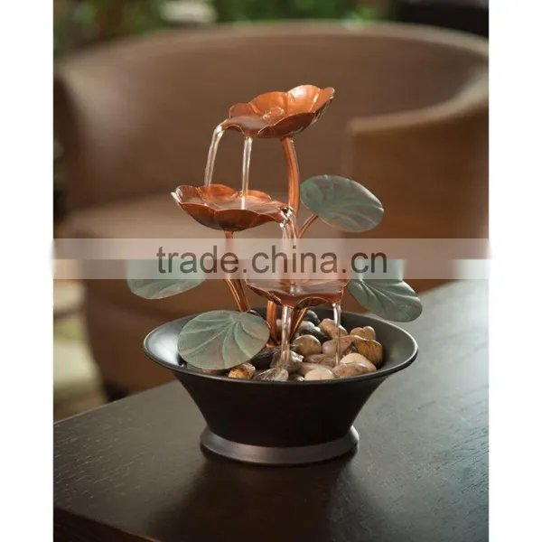 Indoor Water Lily Water Fountain photo-2