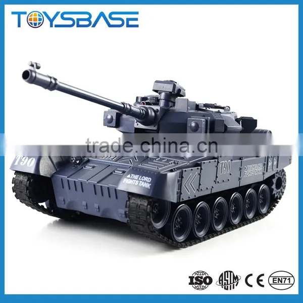 2.4G Military Tank Toy 1 8 Scale rc Tanks With Sound and Light, Radiator Plastic Tanks