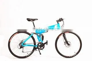 26'' Electric Bike Foldable Full Suspension Mountain Folding Bike photo-5