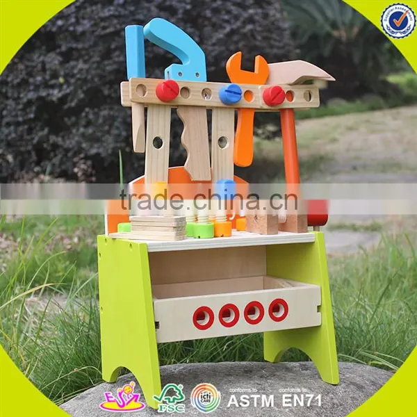 2017 New Design Kids Wooden Toy Tool Bench Best Design Children Wooden Toy Tool Bench Diy Baby Wooden Toy Tool Bench W03D030 photo-6