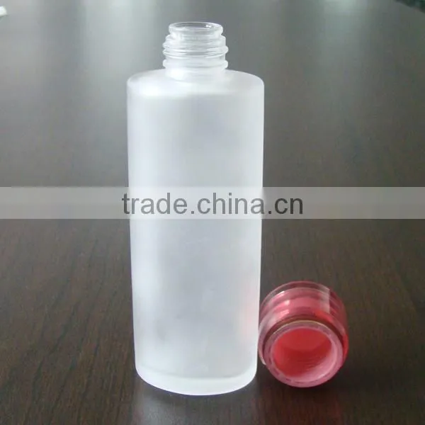 Cosmetic Frosted 150ml Glass Bottle Cosmetic Hydrolat 150ml Amber Glass Bottle photo-2