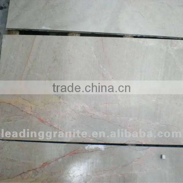 White Nets Beige Marble Tile