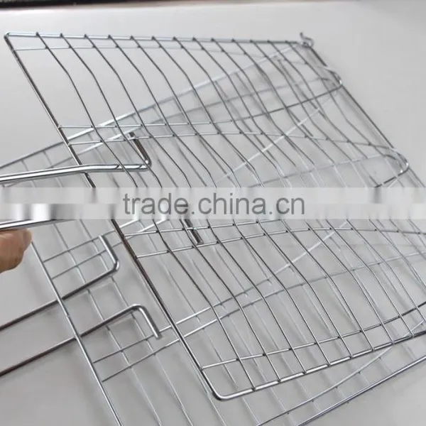 Triple Fish Long Handle Barbecue Grill Basket photo-6