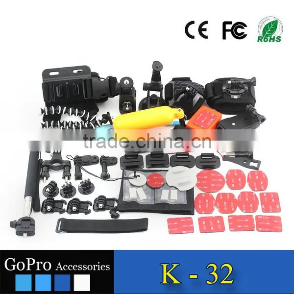 2016 Hot Selling Products 52 in 1 Kit Used for Gopros Heros 4 Accessories Kit Mount photo-3
