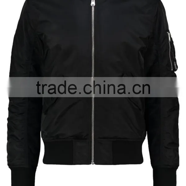 Popular Style Stain Wind Breaker Bomber Jacket photo-3