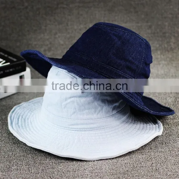 China Factory Cheap Bucket Hats Custom Bucket Hat,Sun Hat With Wider Brim photo-2