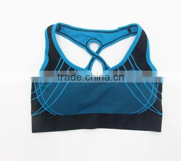 Fashion Genie Bra for Athletes/new Style Seamless Sports Bra photo-3