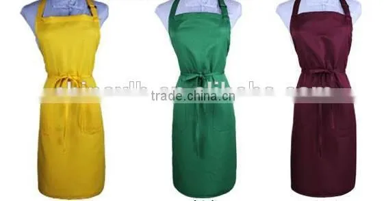 Advertising Canvas Printing Apron/Advertising Green Apron Printed Embroidered