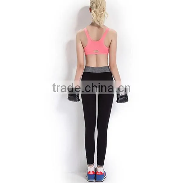 Custom Ladies High Impact Sport Not Tight Yoga Pants photo-5