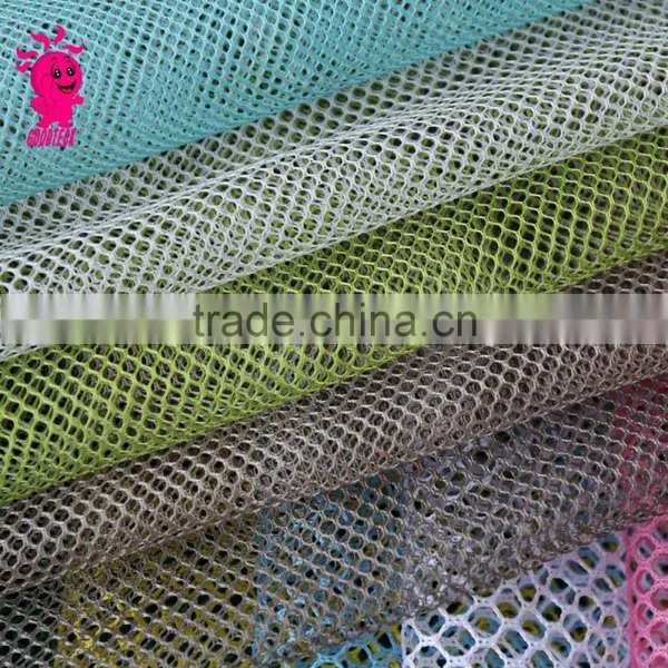 Soft Tulle Fabric High Quality Thick Hexagonal Mesh Tulle Fabric Multi-color photo-2