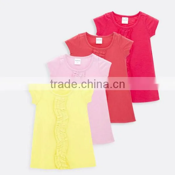 2017 Latest Fashion Kids Clothes Baby Girls Sleeveless T Shirt Tops photo-2