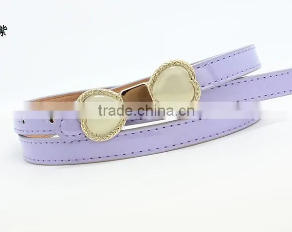 New Candy Color Painting PU Leather Women Belt Kinds Of Collocation Dresses Belts For Women photo-6