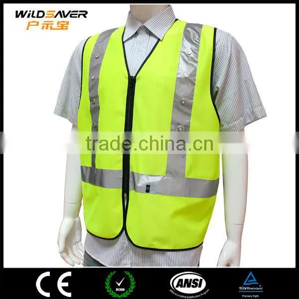 LED High Visible Workwear Vest Reflective and Lighting photo-3