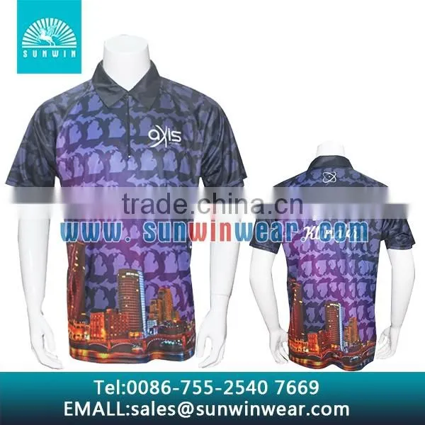 Custom Mens Shirts Sublimation Tournament Fishing Jerseys photo-4