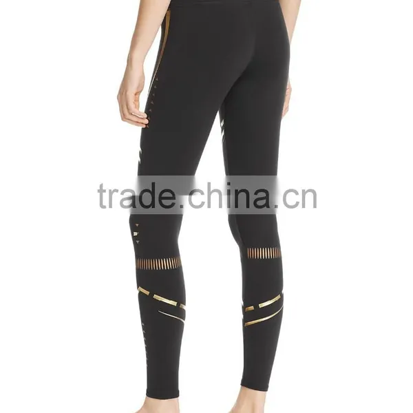 Wholesale Leggings 2017 Ladies New Design Compression Fitness Gym Yoga Leggings photo-2