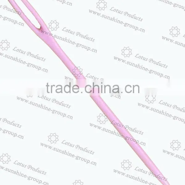 Plastic Sweater Sewing Needles Safety Plastic Needle Colorful Hand Plastic Sewing Needles For Knitting photo-2