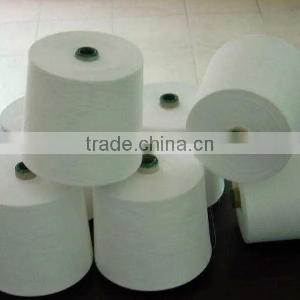52/3 100% Ring Spun Polyester Yarn for Sewing Thread in Plastic Cone photo-2