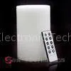 Flickering Battery Powered Party LED Candles With Timer / Remote Control