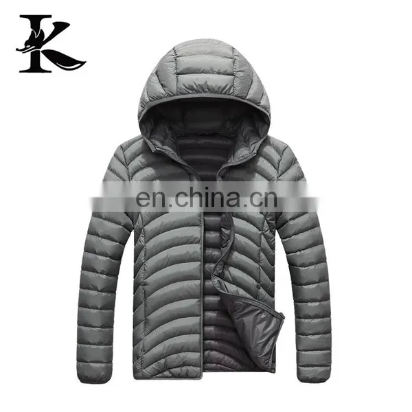 Mens Outdoor Wear Winter Down Nylon Jackets photo-2