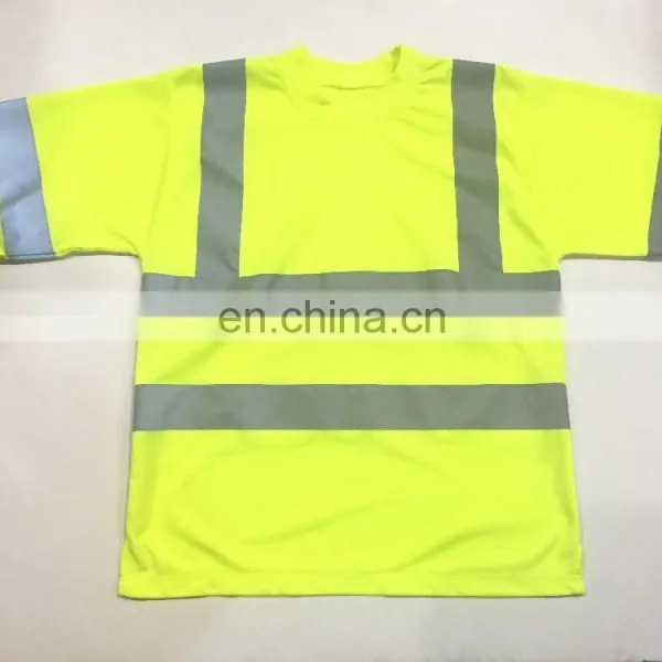 Cheap Reflective Short Sleeves T-shirt for Road Safety photo-2