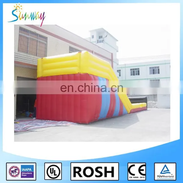 SUNWAY PVC Tarpaulin Inflatable Slope For Zorbing Ball With CE Approved photo-4