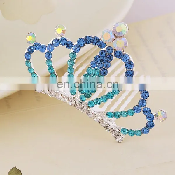 New Children's Stereo Crown Wholesale Fashion Children Crowns and Tiaras Jewelry photo-3